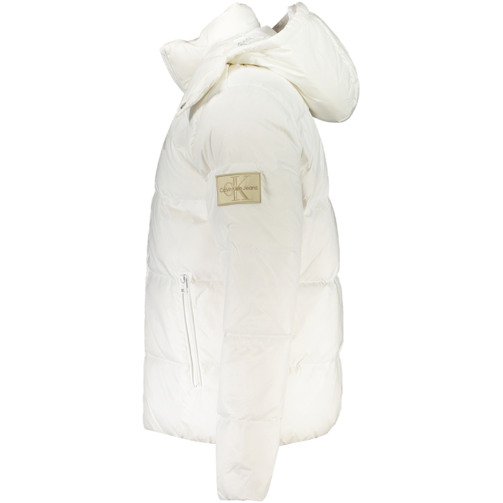 CALVIN KLEIN MEN'S WHITE JACKET