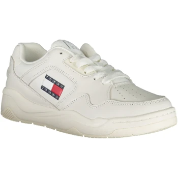 TOMMY HILFIGER WHITE WOMEN'S SPORTS SHOES TOMMY HILFIGER WHITE WOMEN'S SPORTS SHOES