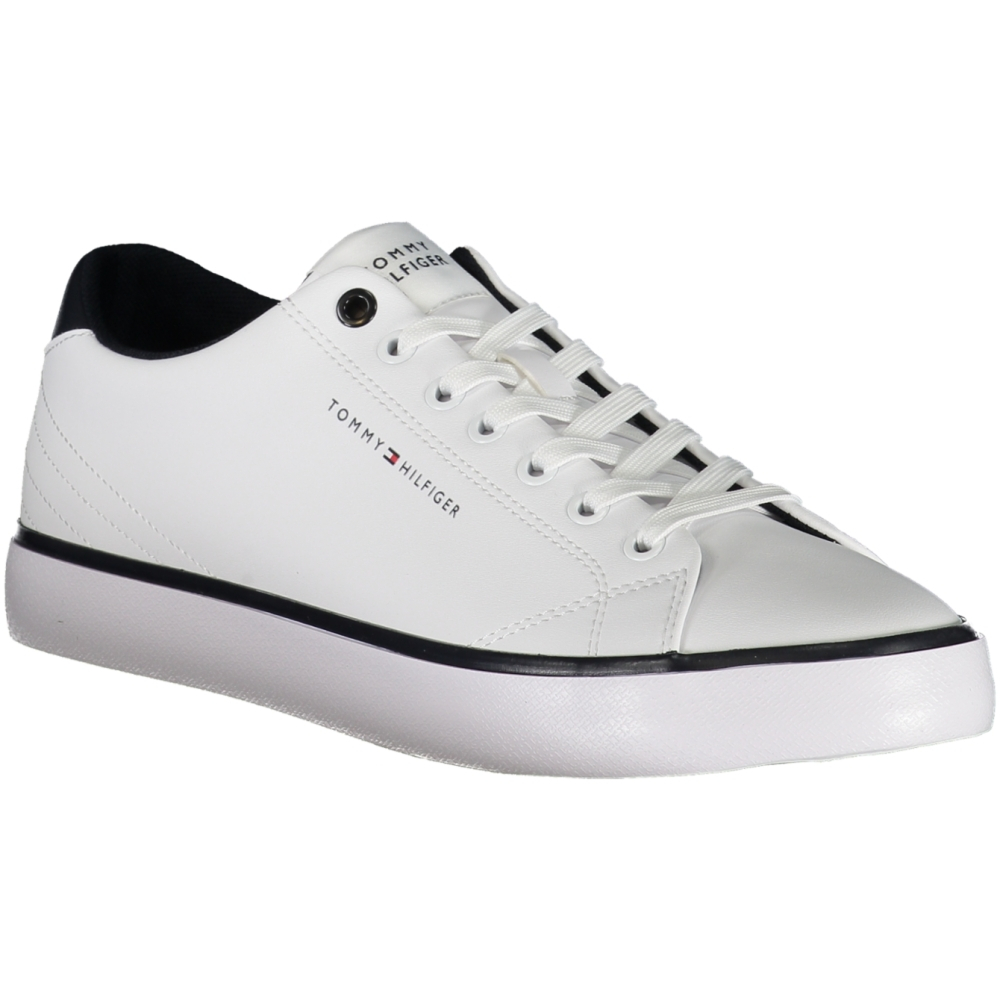 TOMMY HILFIGER MEN'S WHITE SPORTS SHOES