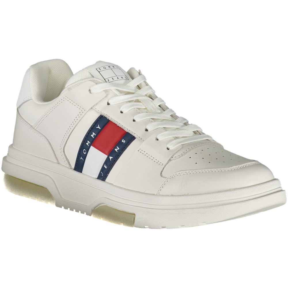 TOMMY HILFIGER White Men's Sneakers