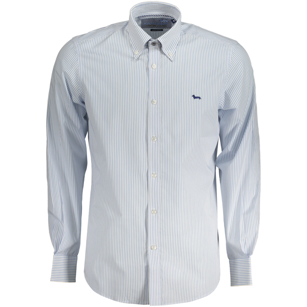 HARMONT & BLAINE Regular Fit Organic Cotton Striped Shirt