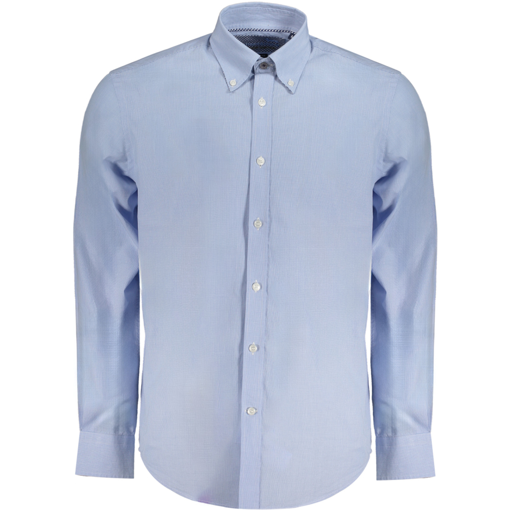 HARMONT & BLAINE MEN'S LONG SLEEVE SHIRT BLUE