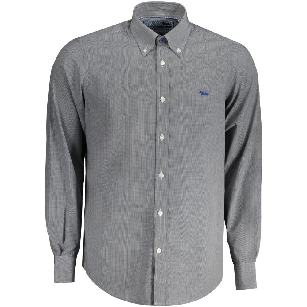 HARMONT & BLAINE Organic Cotton Shirt with Contrasting Inner Detail