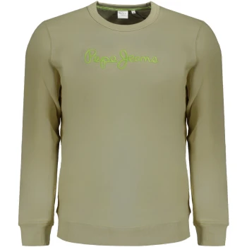 PEPE JEANS Military Green Sweatshirt For Men