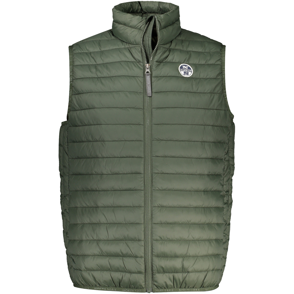 NORTH SAILS Military Green Men's Sleeveless Jacket