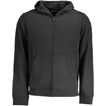 CALVIN KLEIN Men's Black Zipped Sweatshirt